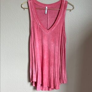 Pink Sleeveless Women's Top
